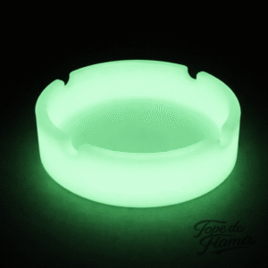 Cenicero fluorescente