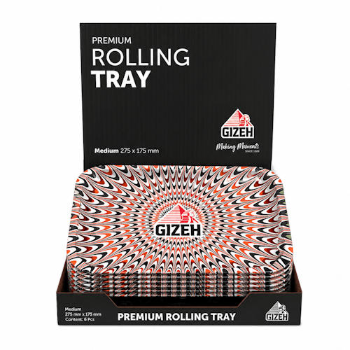 Bandeja Gizeh Mini Trippy Blanca