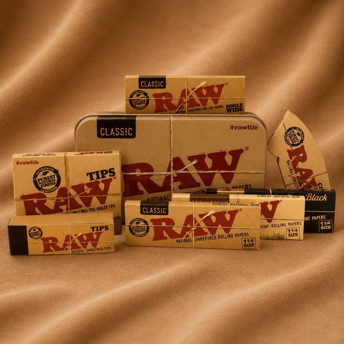 Kit Cajita Metalica RAW Starter Box