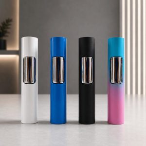 Mini encendedor antorcha de llama rosa