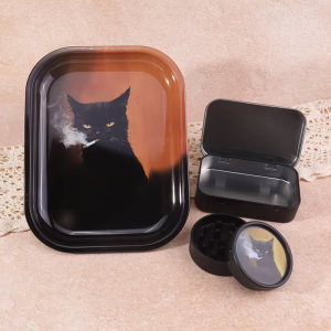 Kit Gatuno 3 en uno - Bandeja + Moledor + Cajita