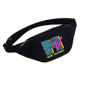 Riñonera Retro MTV Negra