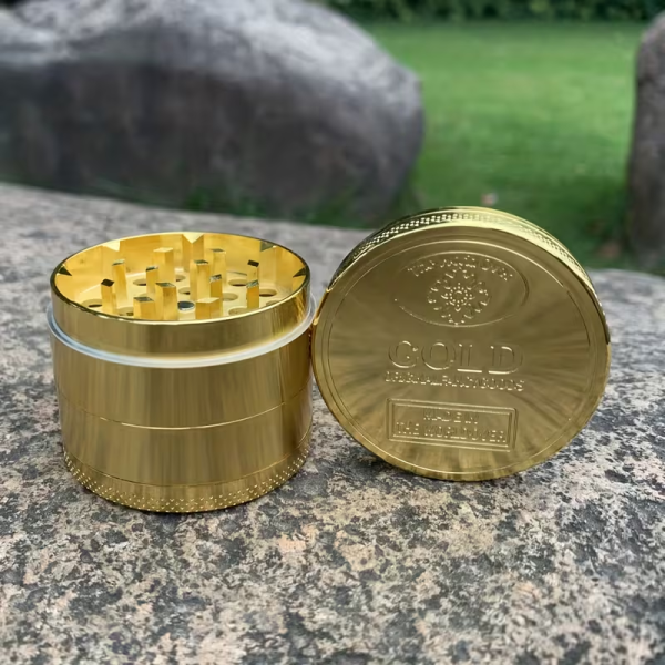 Mini Moledor de 4 partes Dorado 40mm