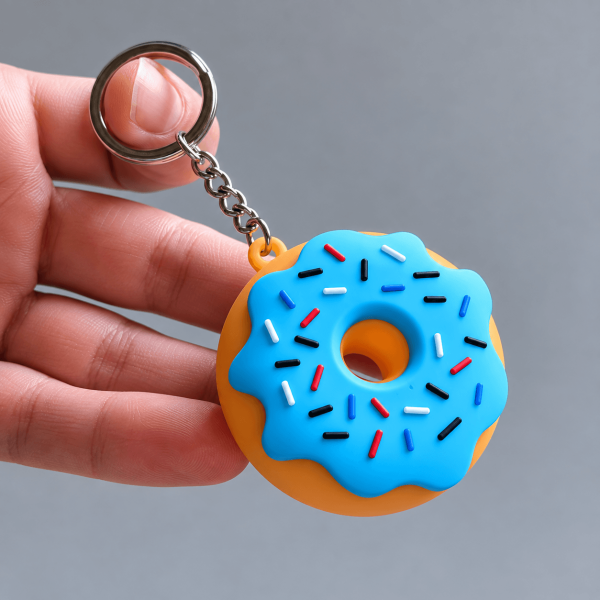 Llavero Pipa Rosquilla de Silicona