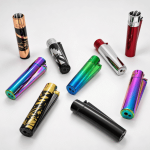 Encendedor Clipper Metálico con estuche