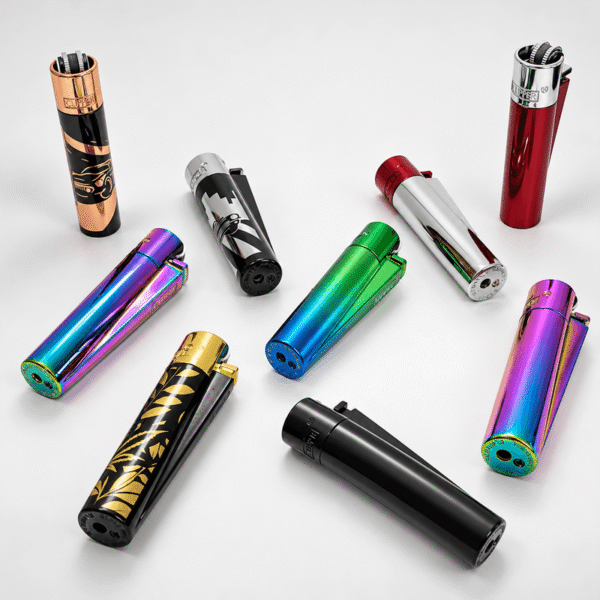 Encendedor Clipper Metálico con estuche