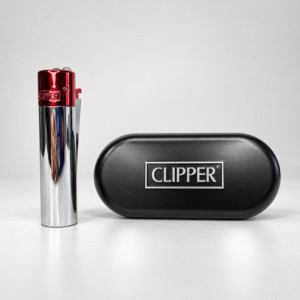 Encendedor Clipper Metálico con estuche