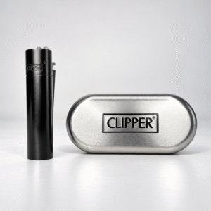 Encendedor Clipper Metálico con estuche