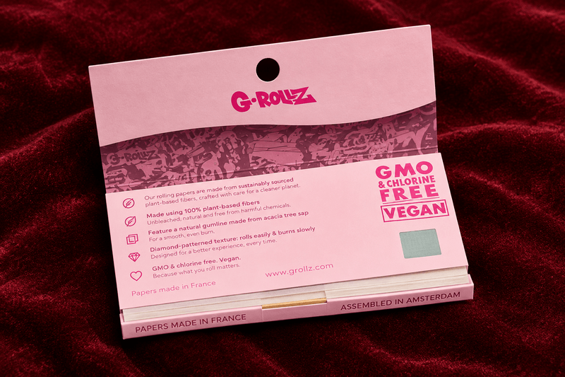 Papelillos G-Rollz King Size + Tips + Bandeja edición Banksy