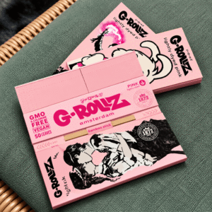 Papelillos G-Rollz King Size + Tips + Bandeja edición Banksy